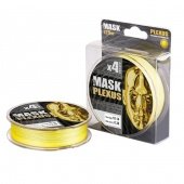 *Леска плетёная AKKOI Mask Plexus 125m (yellow) d0,28mm